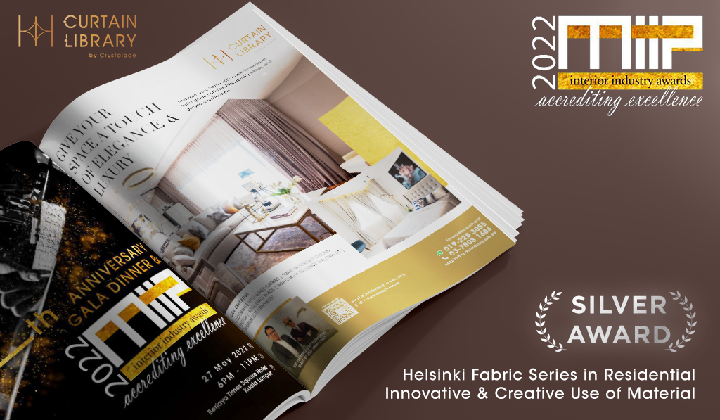 Curtain Library's Helsinki Collection Awarded with Silver Award by MIIP
