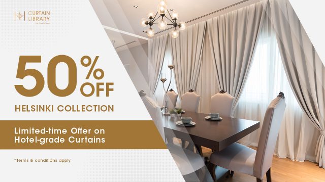 Curtain Library 2023 Helsinki Collection 50% OFF